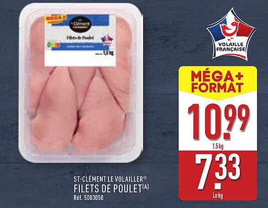 ST-CLÉMENT LE VOLAILLER® FILETS DE POULET(A)