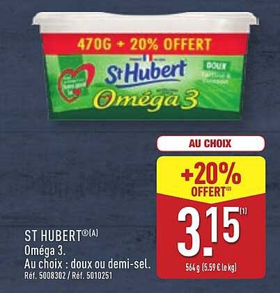 ST HUBERT® Oméga 3