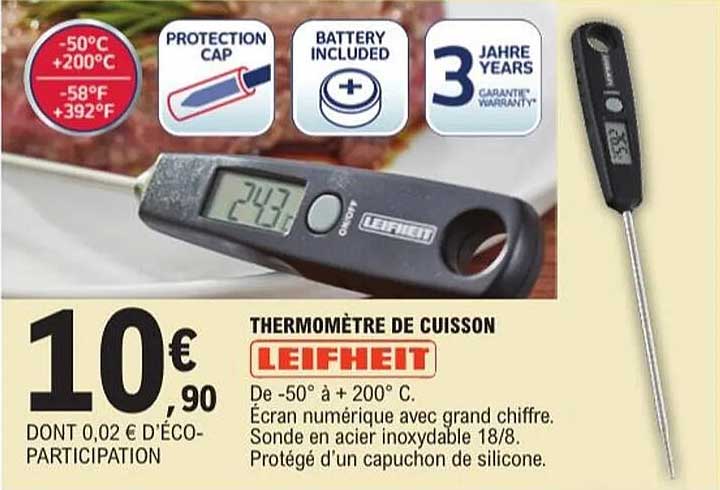 THERMOMÈTRE DE CUISSON LEIFHEIT