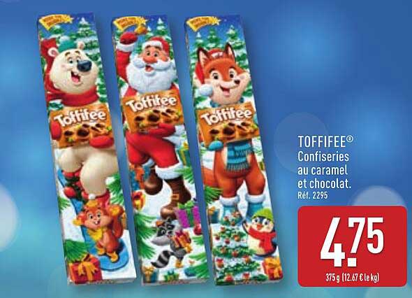 TOFFIFEE® Confiseries au caramel et chocolat.