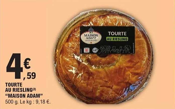 TOURTE AU RIESLING "MAISON ADAM"