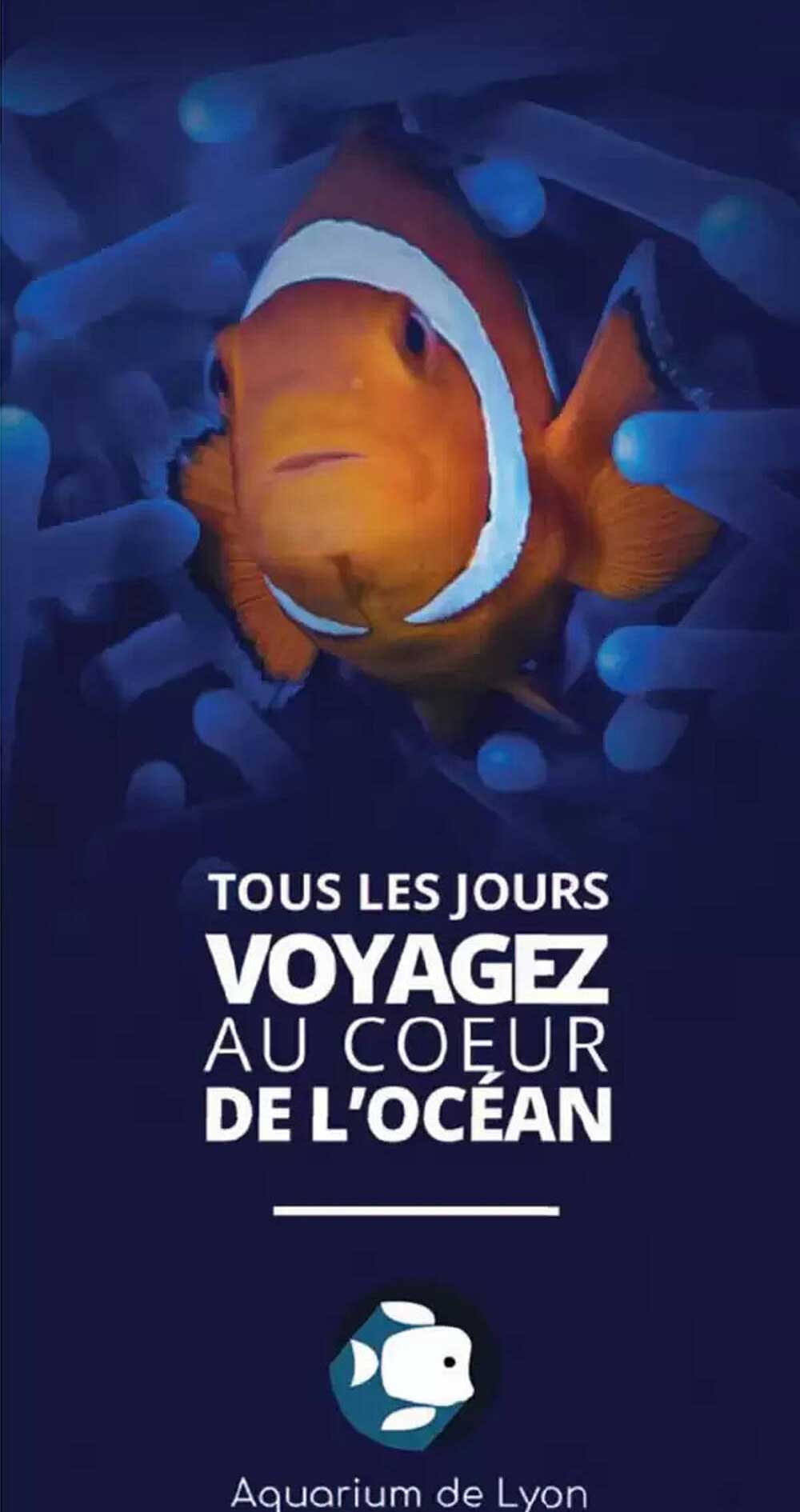 TOUS LES JOURS VOYAGEZ AU COEUR DE L'OCÉAN