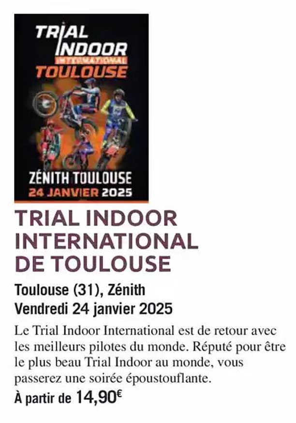 TRIAL INDOOR INTERNATIONAL DE TOULOUSE