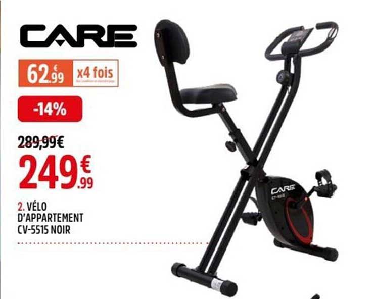 VÉLO D’APPARTEMENT CV-5515 NOIR