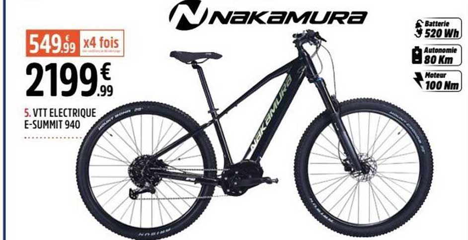 VTT ELECTRIQUE E-SUMMIT 940