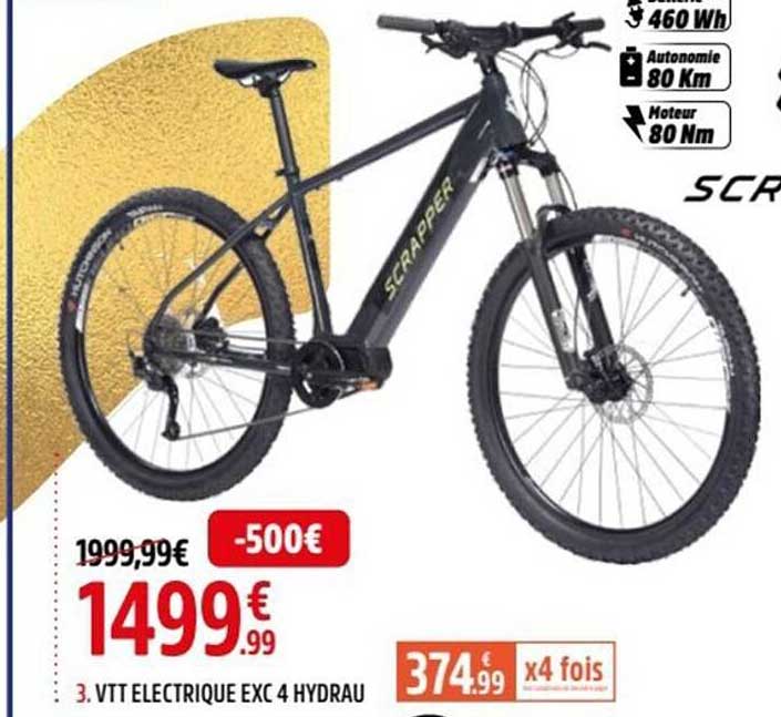 VTT ÉLECTRIQUE EXC 4 HYDRAU