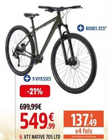 VTT NATIVE 705 LTD