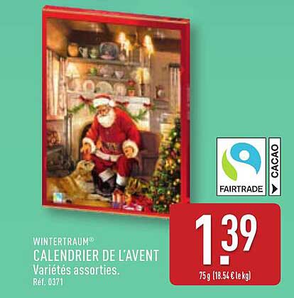 WINTERTRAUM® CALENDRIER DE L'AVENT