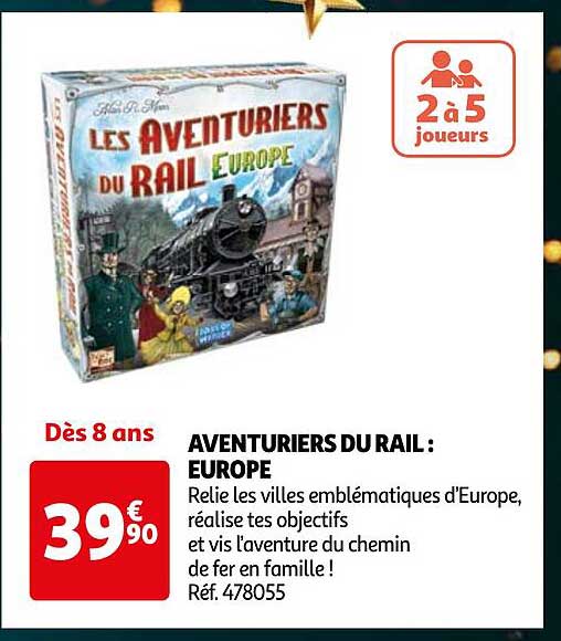 AVENTURIERS DU RAIL : EUROPE