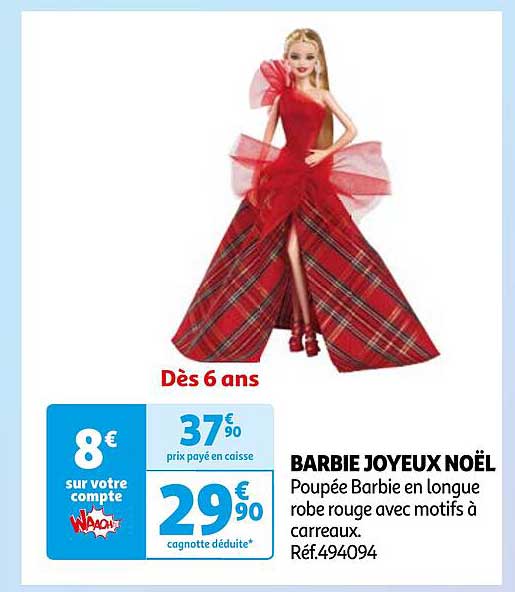 BARBIE JOYEUX NOËL