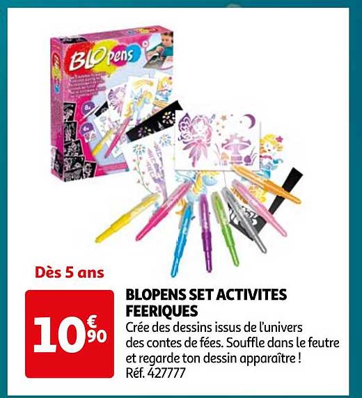 BLOPens SET ACTIVITES FEERIQUES