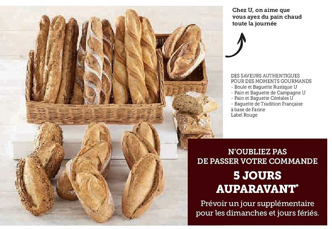 Boule et Baguette Rustique U