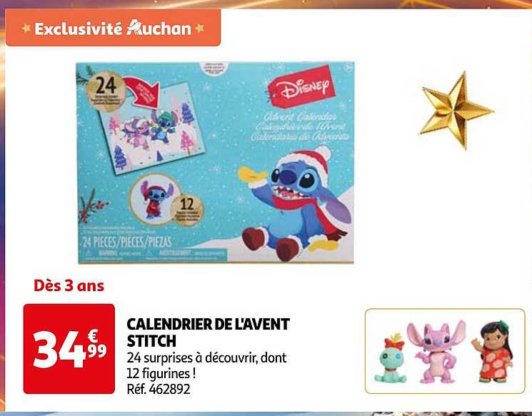 CALENDRIER DE L'AVENT STITCH