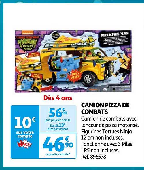 CAMION PIZZA DE COMBATS