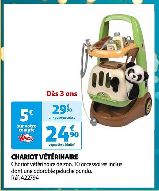 CHARIOT VÉTÉRINAIRE