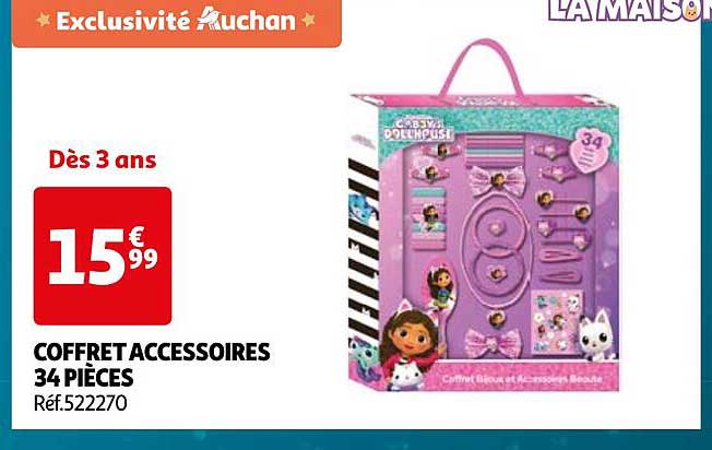 COFFRET ACCESSOIRES 34 PIÈCES