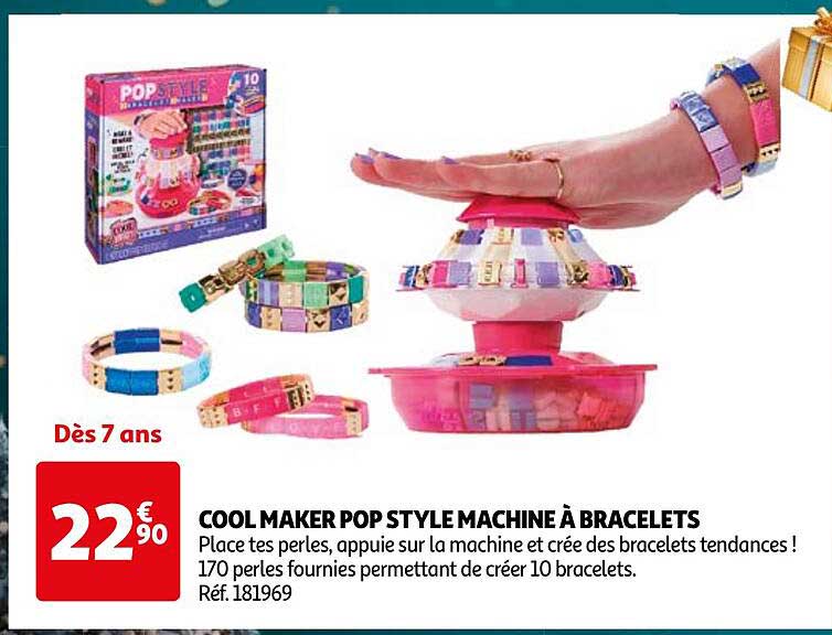 COOL MAKER POP STYLE MACHINE À BRACELETS