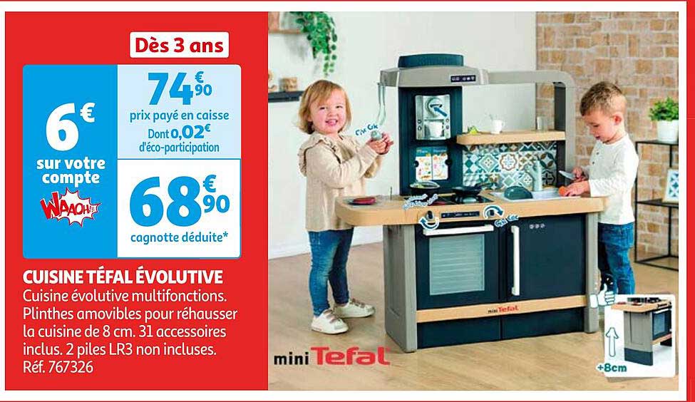 CUISINE TEFAL ÉVOLUTIVE