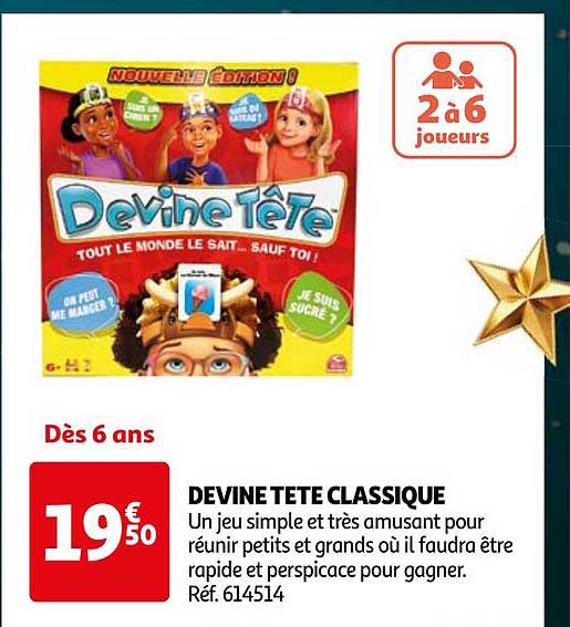 DEVINE TETE CLASSIQUE