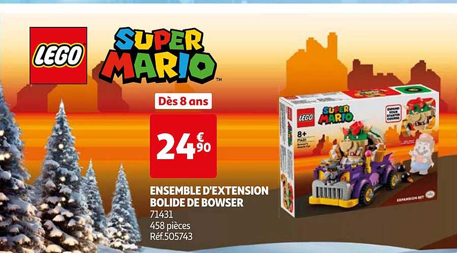 ENSEMBLE D'EXTENSION BOLIDE DE BOWSER