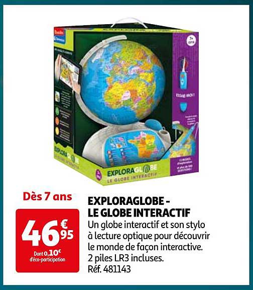 EXPLORAGLOBE - LE GLOBE INTERACTIF