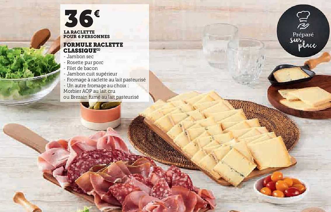 FORMULE RACLETTE CLASSIQUE