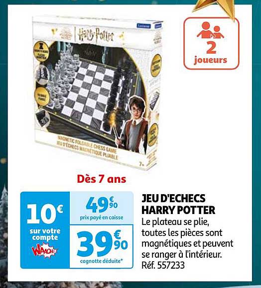 JEU D'ÉCHECS HARRY POTTER