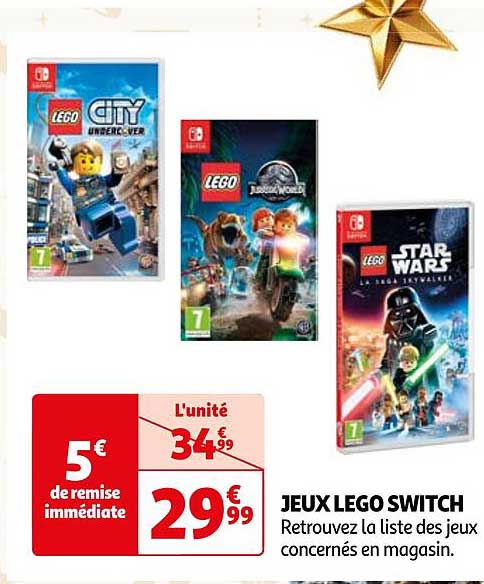 JEUX LEGO SWITCH