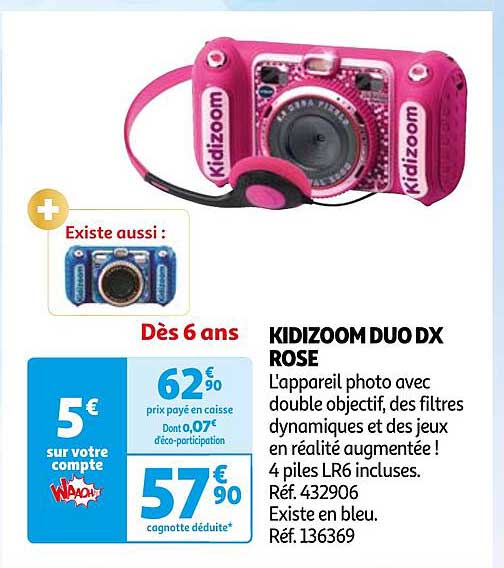 KIDIZOOM DUO DX ROSE