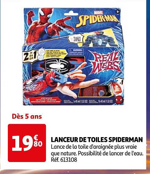 LANCEUR DE TOILES SPIDERMAN