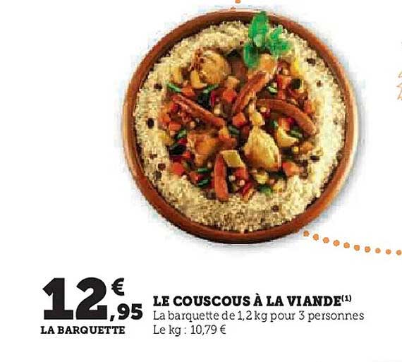 LE COUSCOUS À LA VIANDE