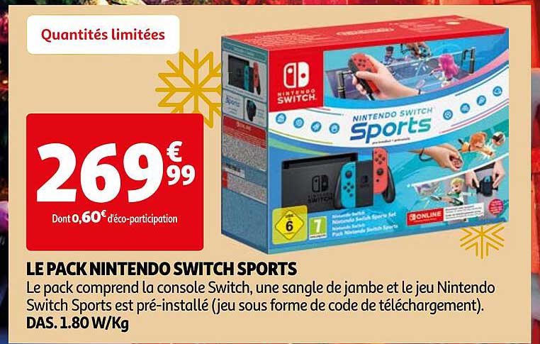 LE PACK NINTENDO SWITCH SPORTS