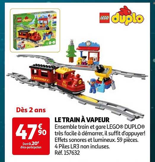 LE TRAIN À VAPEUR