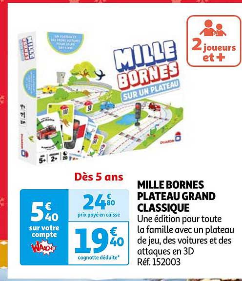 MILLE BORNES PLATEAU GRAND CLASSIQUE