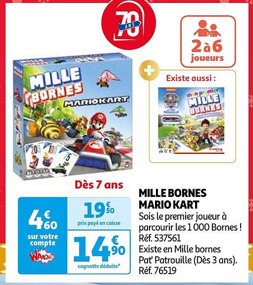 MILLES BORNES MARIO KART