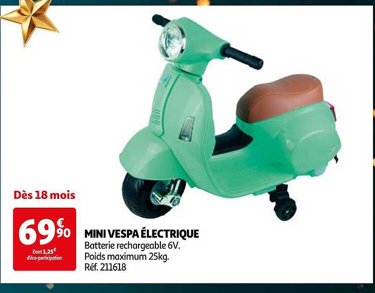 MINI VESPA ÉLECTRIQUE