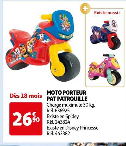 MOTO PORTEUR PAT PATROUILLE