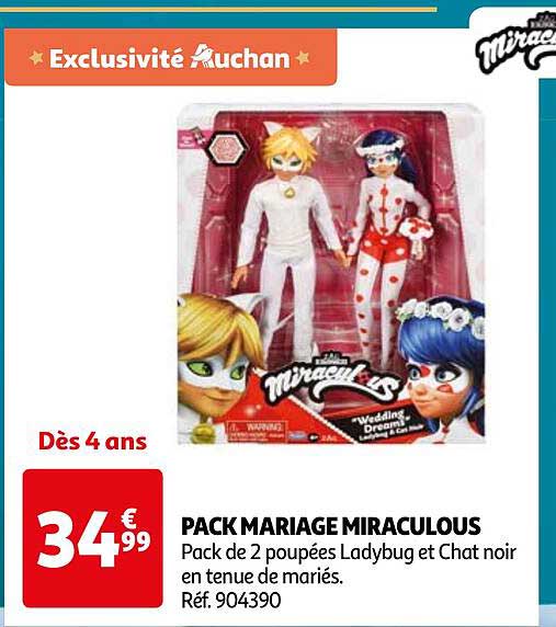 PACK MARIAGE MIRACULOUS