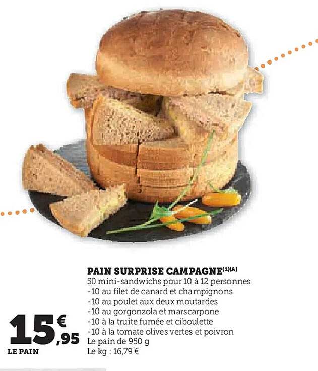 PAIN SURPRISE CAMPAGNE