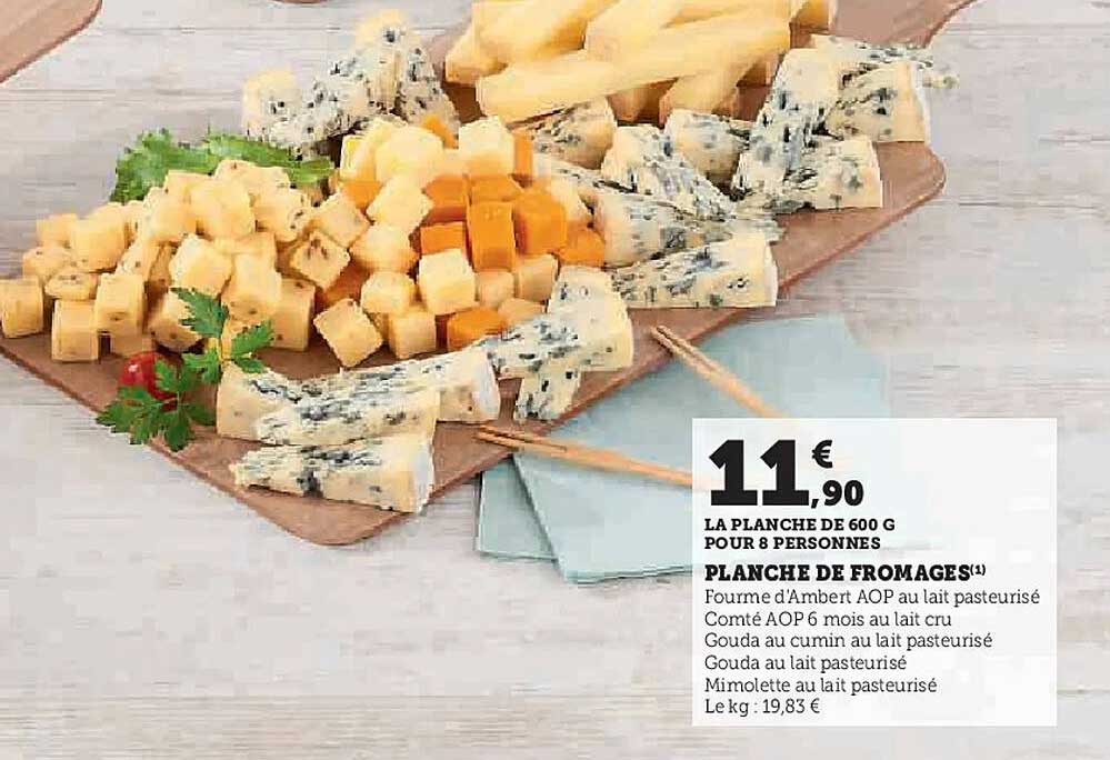 PLANCHE DE FROMAGES