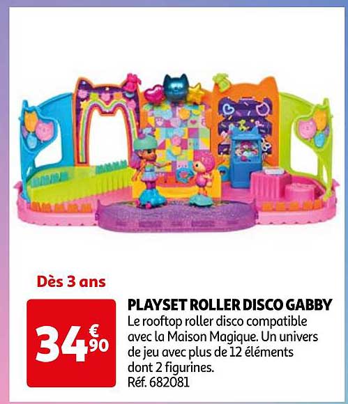 PLAYSET ROLLER DISCO GABBY