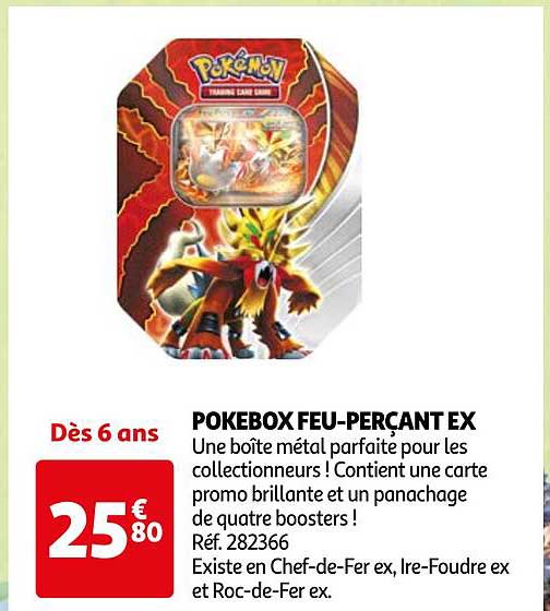 POKEBOX FEU-PERÇANT EX