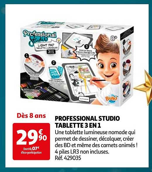 PROFESSIONAL STUDIO TABLETTE 3 EN 1