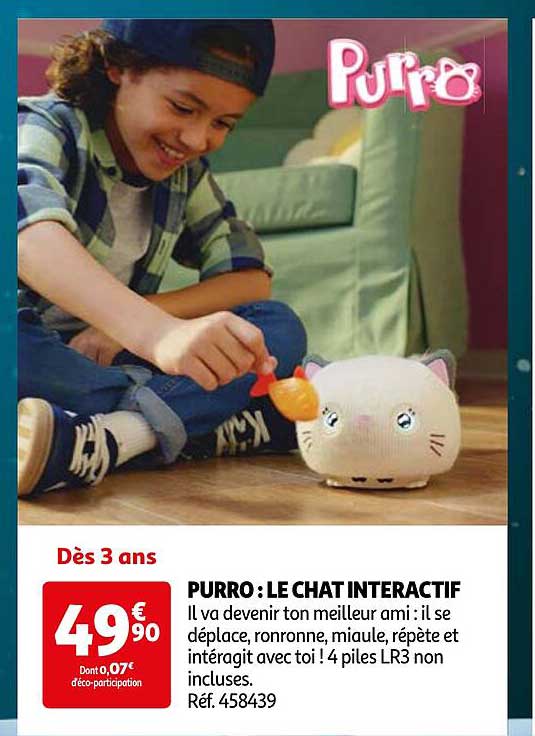 PURRO : LE CHAT INTERACTIF