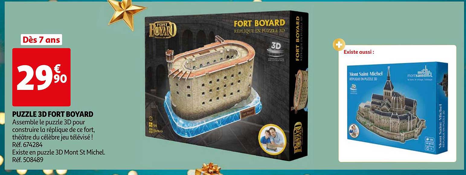 PUZZLE 3D FORT BOYARD