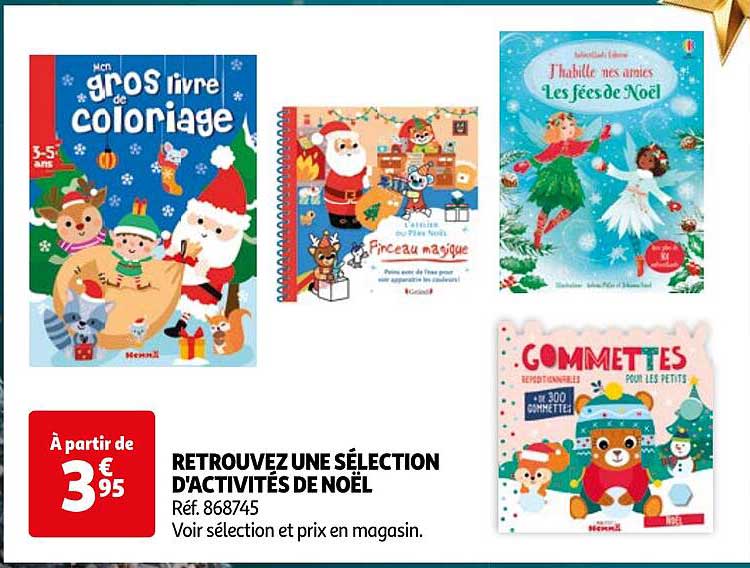 RETROUVEZ UNE SÉLECTION D’ACTIVITÉS DE NOËL