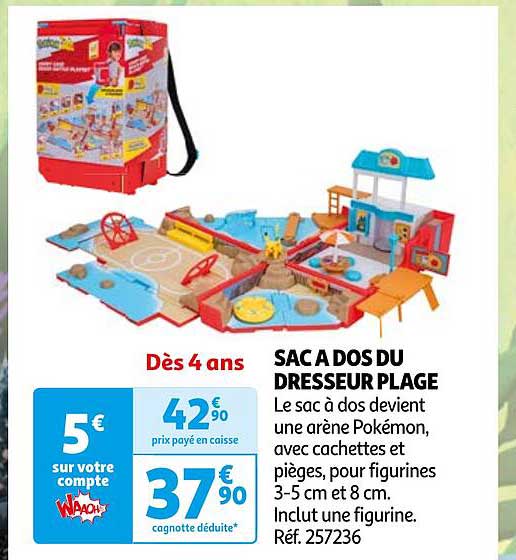 SAC A DOS DU DRESSEUR PLAGE