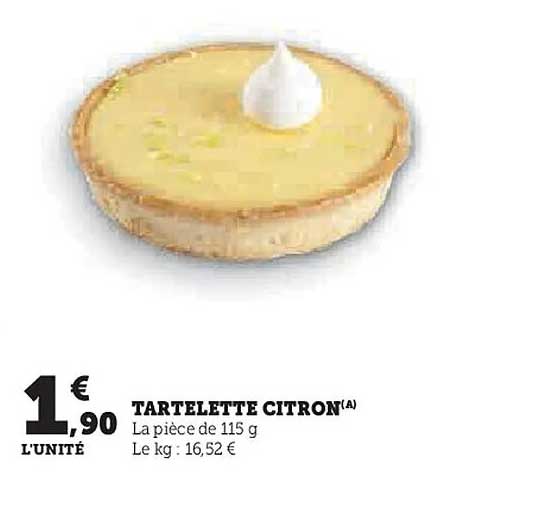 TARTELETTE CITRON(A)