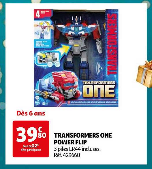 TRANSFORMERS ONE POWER FLIP