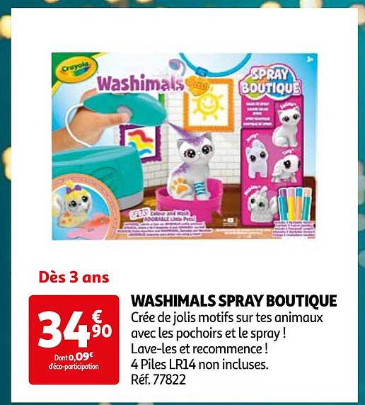 WASHIMALS SPRAY BOUTIQUE